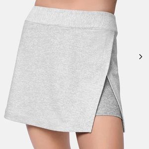 Outdoor Voices Court 4.5" Skort High Rise Side Pocket Color Dove/Ash Size Small